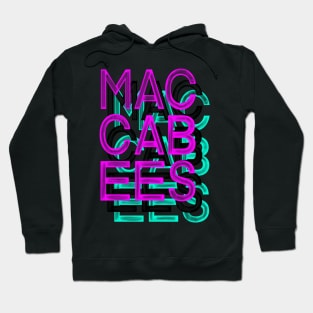 Glitchy Maccabees Logo Hoodie